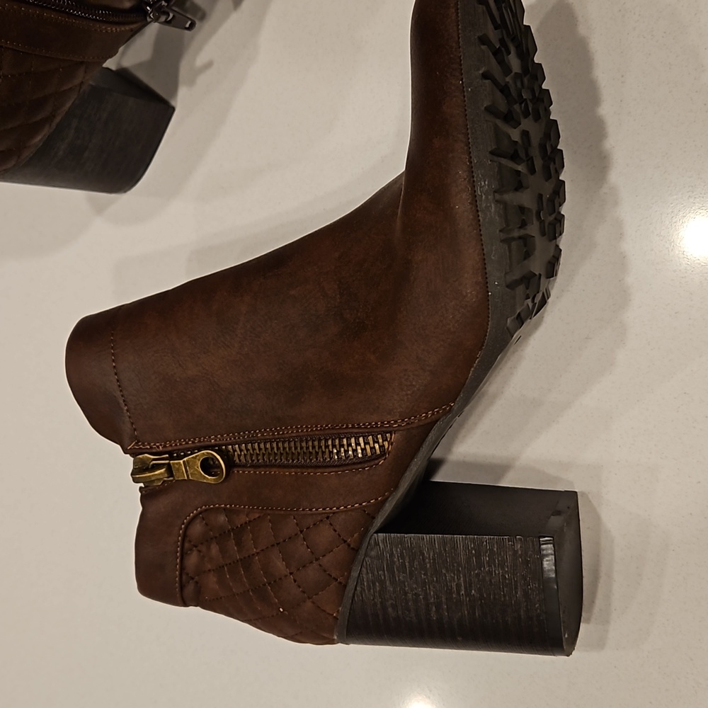 Brown Booties - Picture 2 of 5